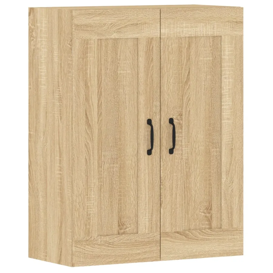 Armoires murales 2 pcs chêne sonoma bois d'ingénierie - 6