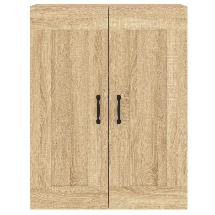 Armoires murales 2 pcs chêne sonoma bois d'ingénierie - 7