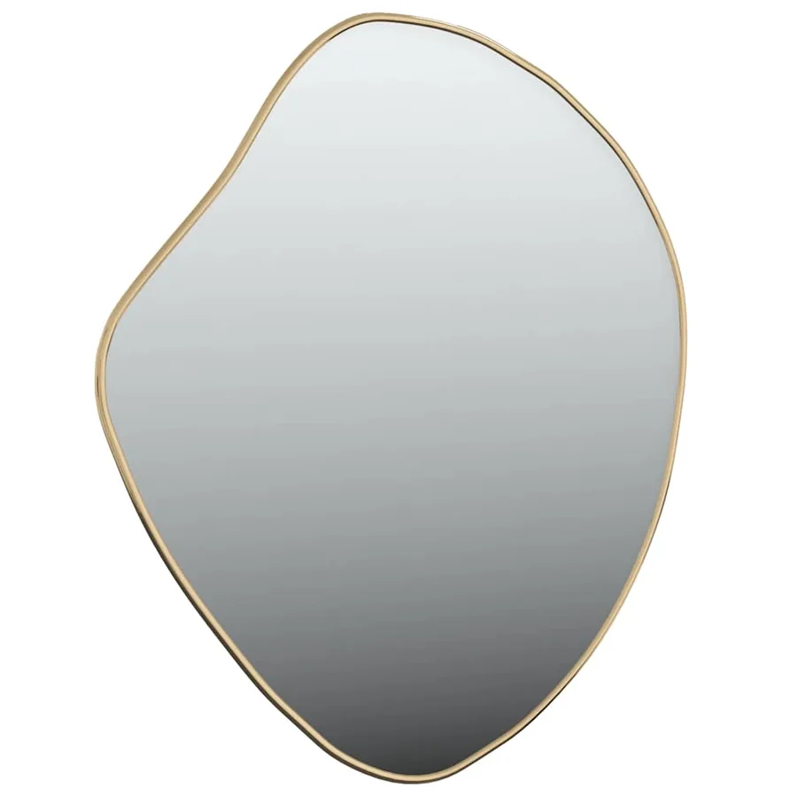 Miroir mural Doré 50x40 cm - 3