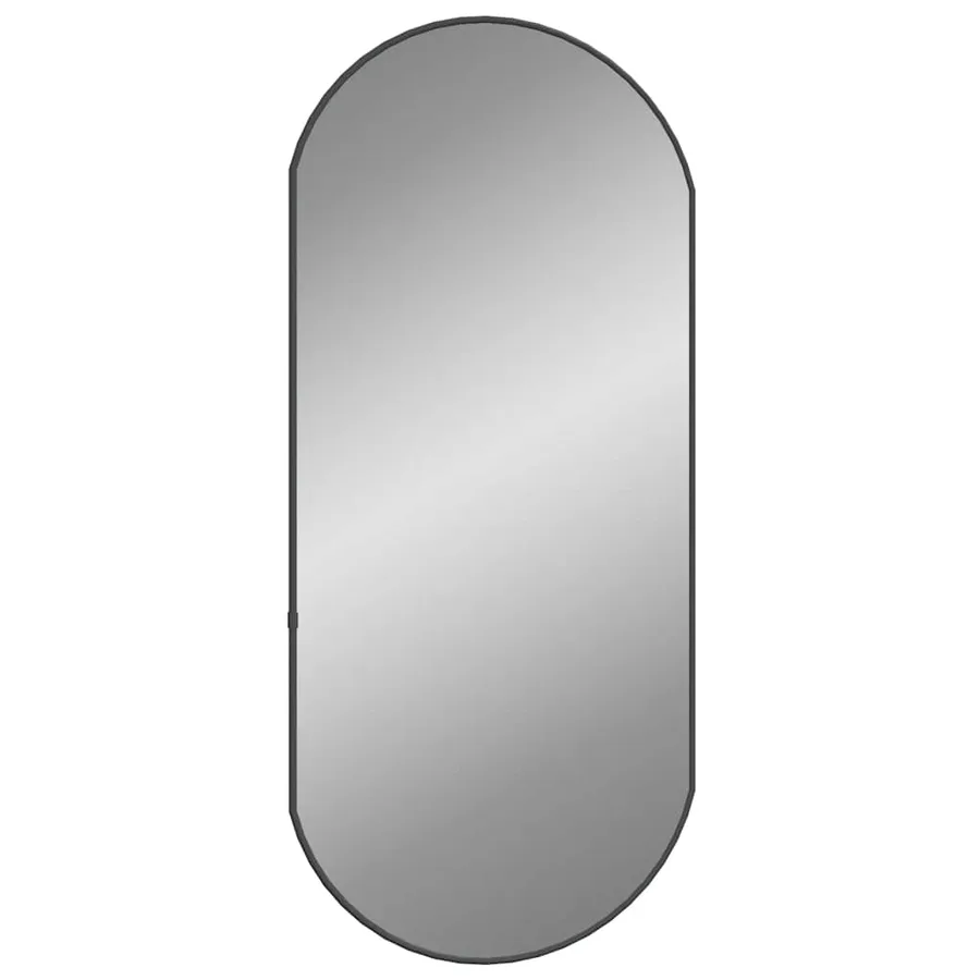 Miroir mural Noir 80x35 cm Ovale - 3