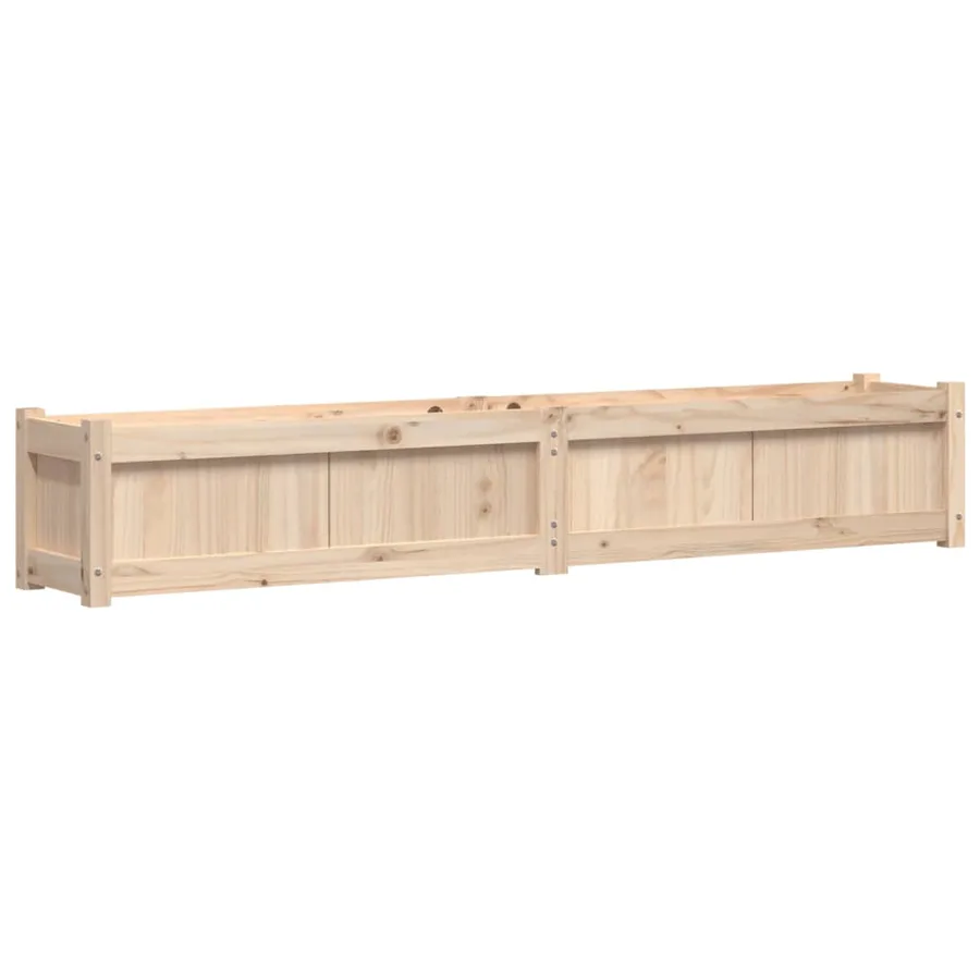 Jardinières 2 pcs bois de pin massif - 4