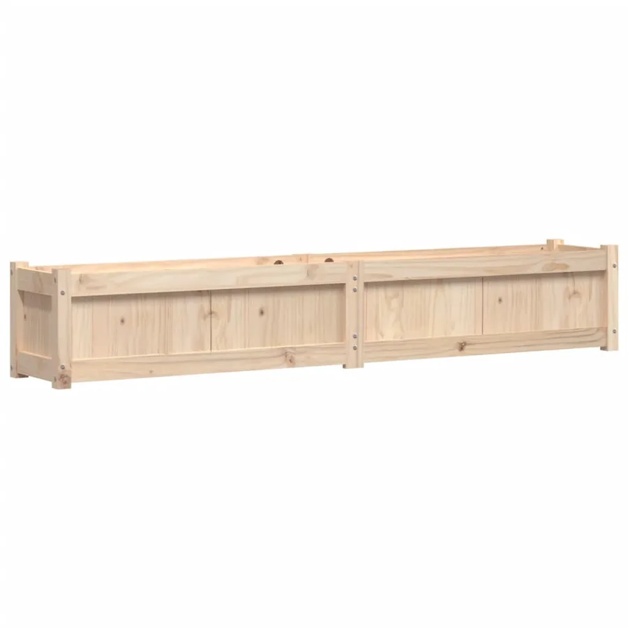 Jardinières 2 pcs bois de pin massif - 7