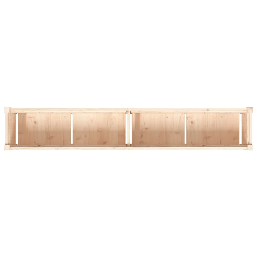 Jardinières 2 pcs bois de pin massif - 8