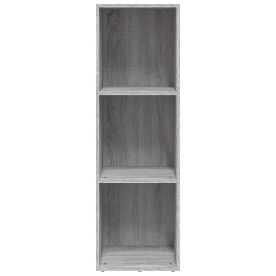 Bibliothèque/Meuble TV sonoma gris 36x30x114 cm bois ingénierie - 4