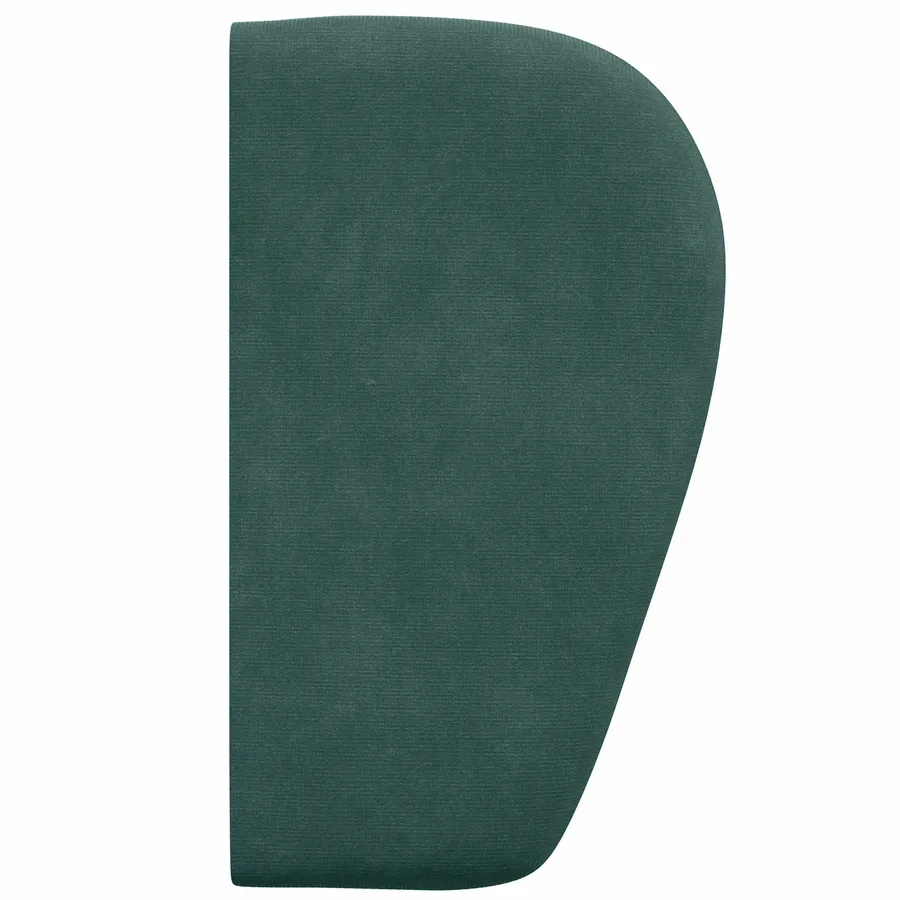 Oreille de tête de lit Vert 40 x 23 x 6 cm Velours - 7