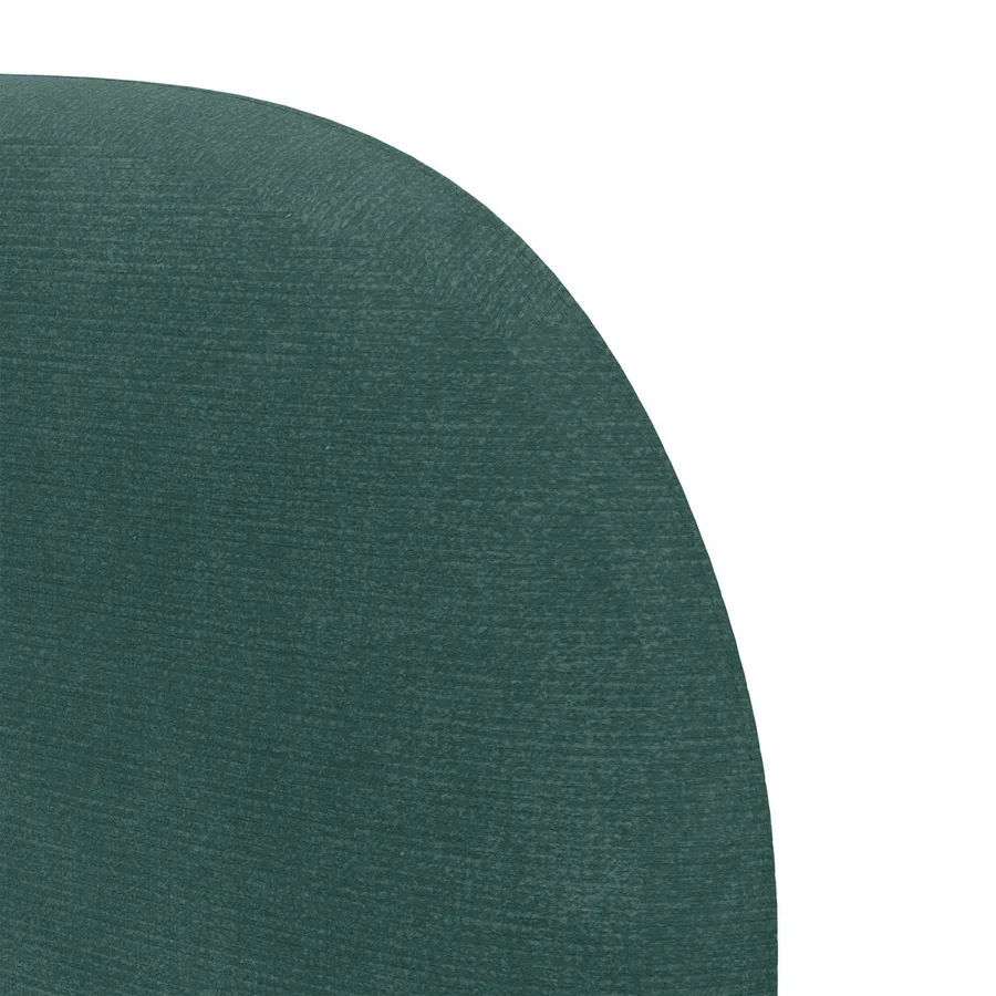 Oreille de tête de lit Vert 40 x 23 x 6 cm Velours - 9