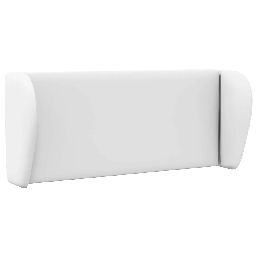 Oreille de tête de lit Blanc 40 x 23 x 6 cm PVC - 3