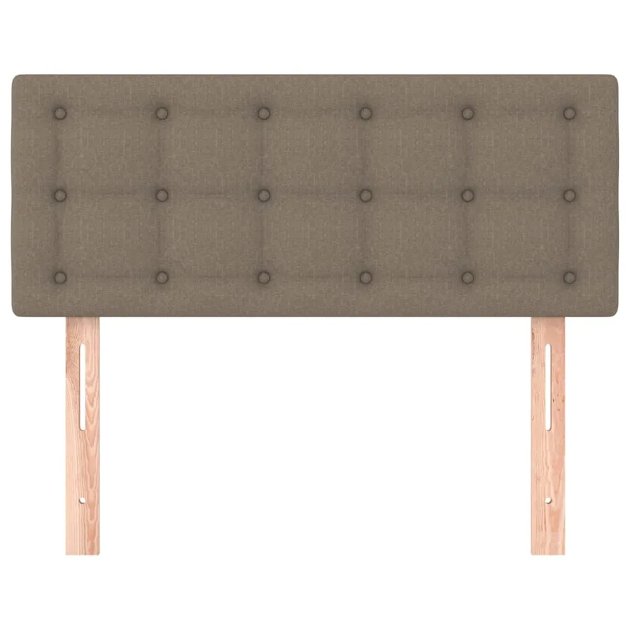 Tête de lit Taupe 80x5x78/88 cm Tissu - 3