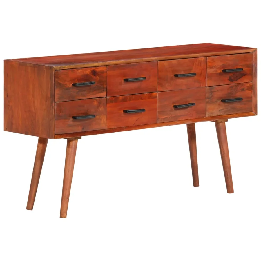 Buffet 110x30x59 cm Bois massif de manguier - 10
