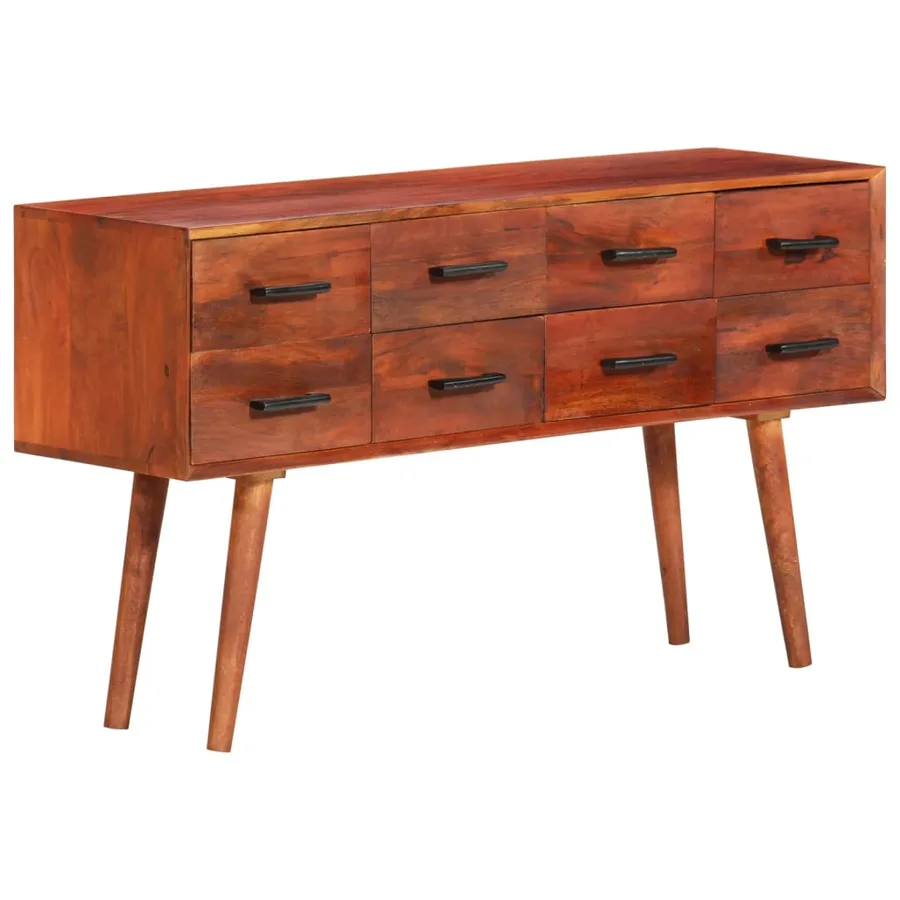 Buffet 110x30x59 cm Bois massif de manguier - 11