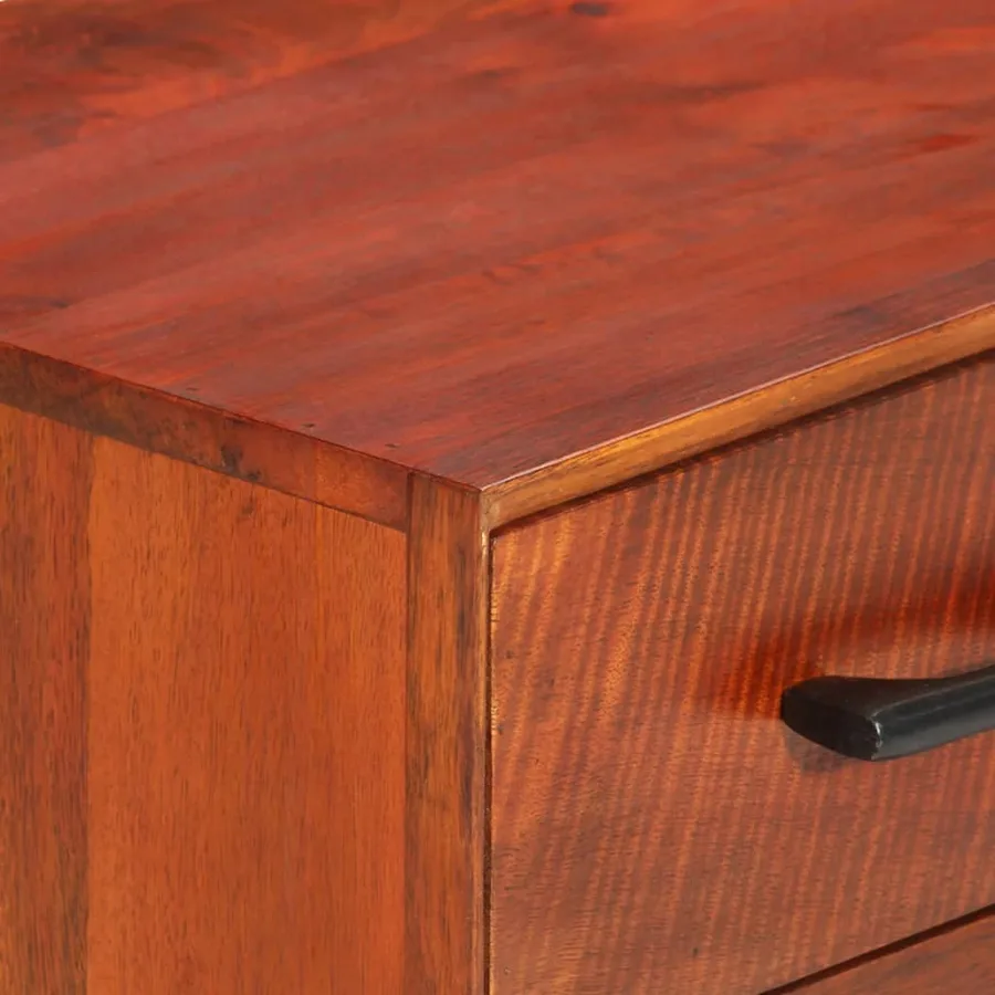Buffet 110x30x59 cm Bois massif de manguier - 5