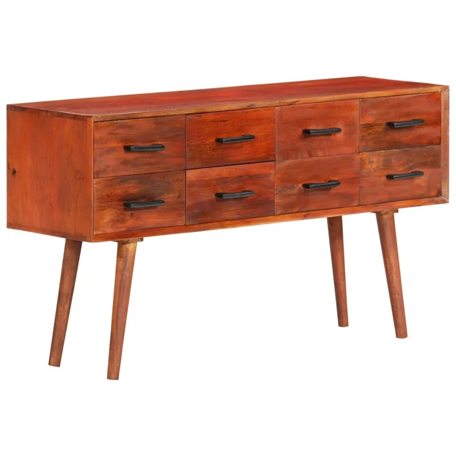 Buffet 110x30x59 cm Bois massif de manguier - 9