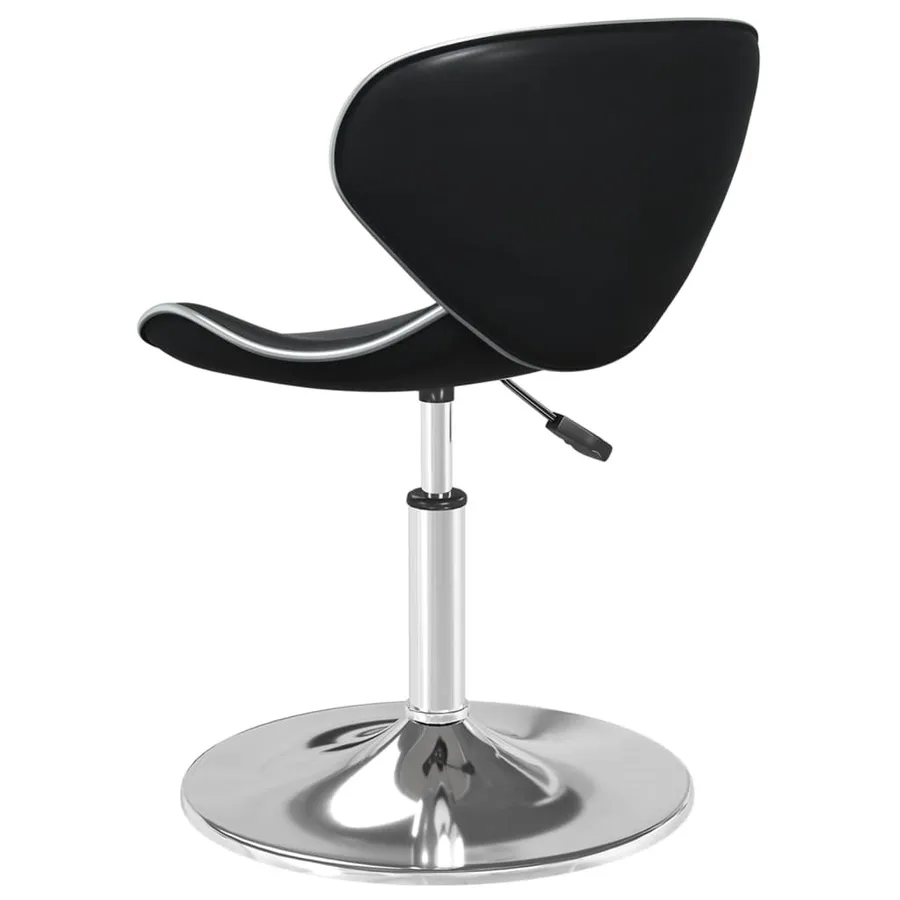 Tabouret de bar Noir Similicuir - 5