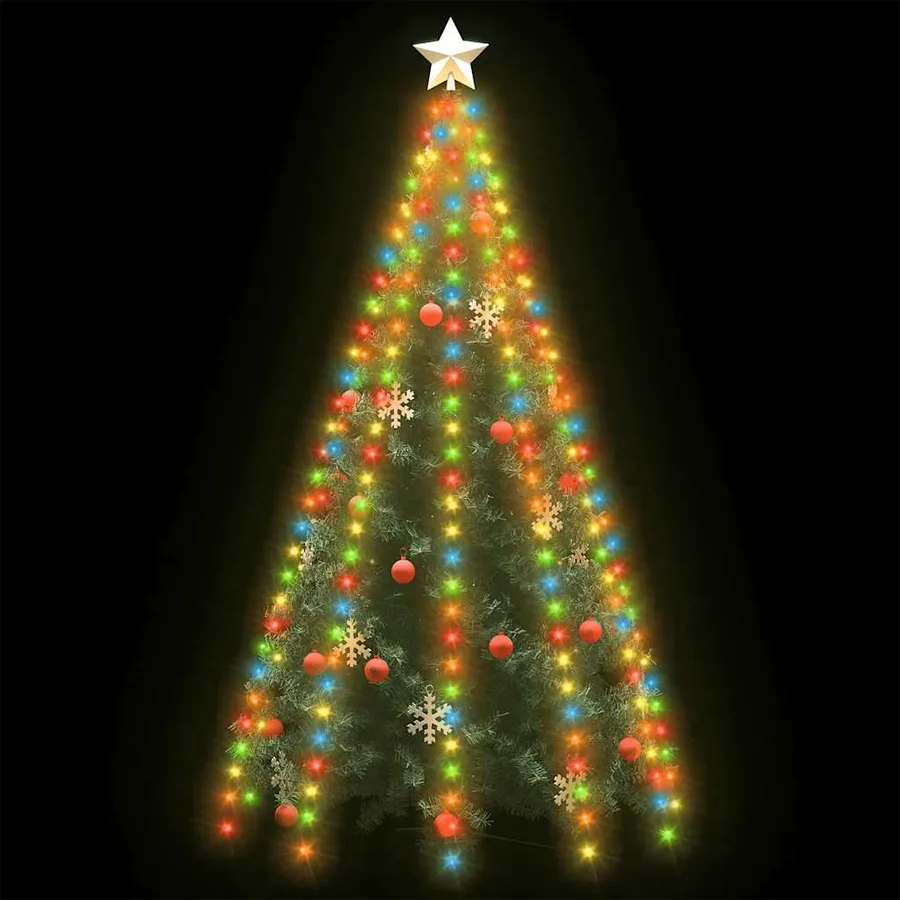 Guirlande lumineuse d'arbre de Noël 250 LED colorées 250 cm - 3
