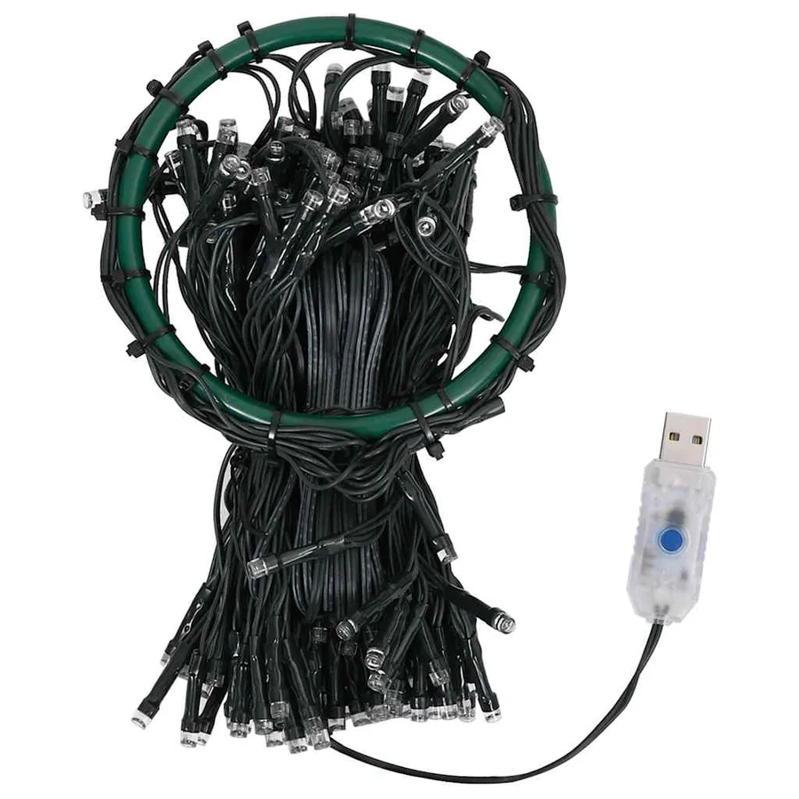 Guirlande lumineuse d'arbre de Noël 250 LED colorées 250 cm - 5