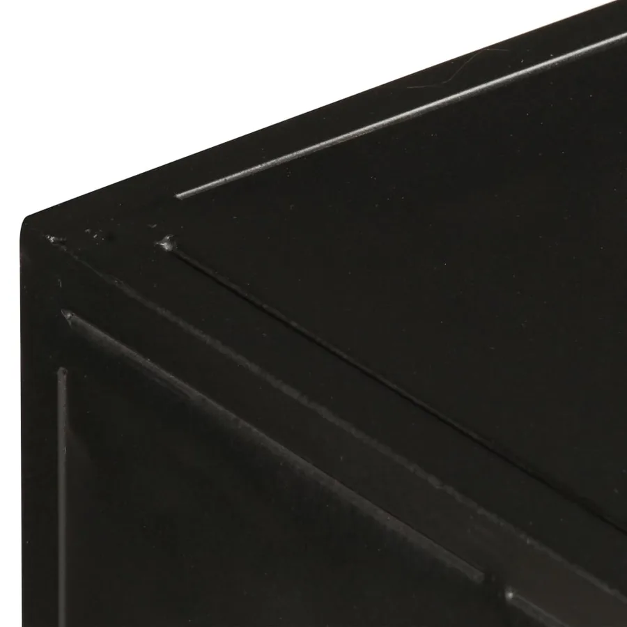 Meuble TV 90x30x40 cm Bois de manguier brut - 4