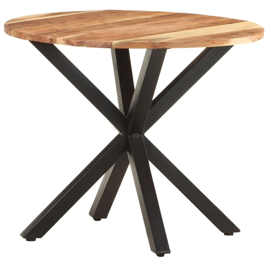 Table d'appoint 68x68x56 cm Bois d'acacia massif - 7