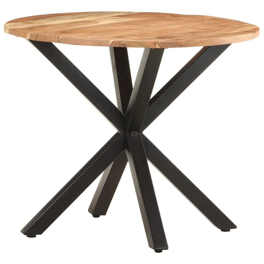 Table d'appoint 68x68x56 cm Bois d'acacia massif - 8