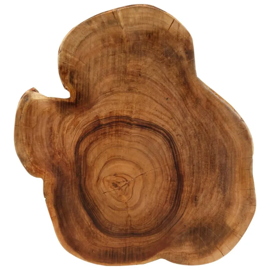 Table basse bois d'acacia massif 60x55x25 cm - 6