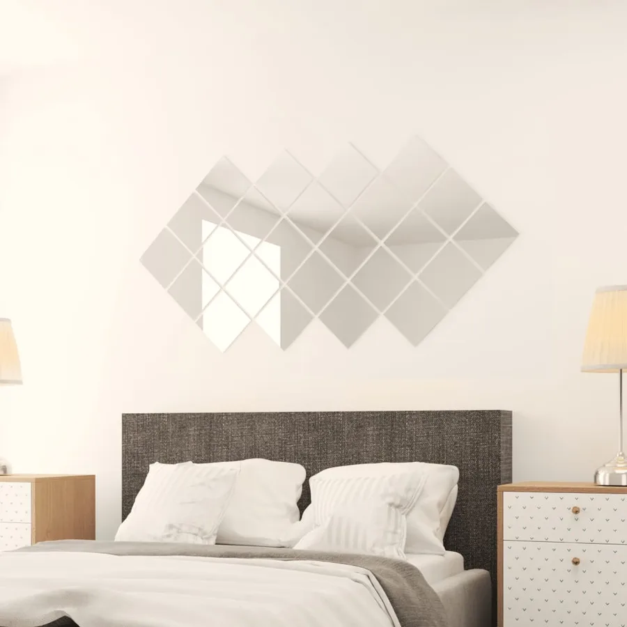 Carreau de miroir 24 pcs Carré Verre - 3