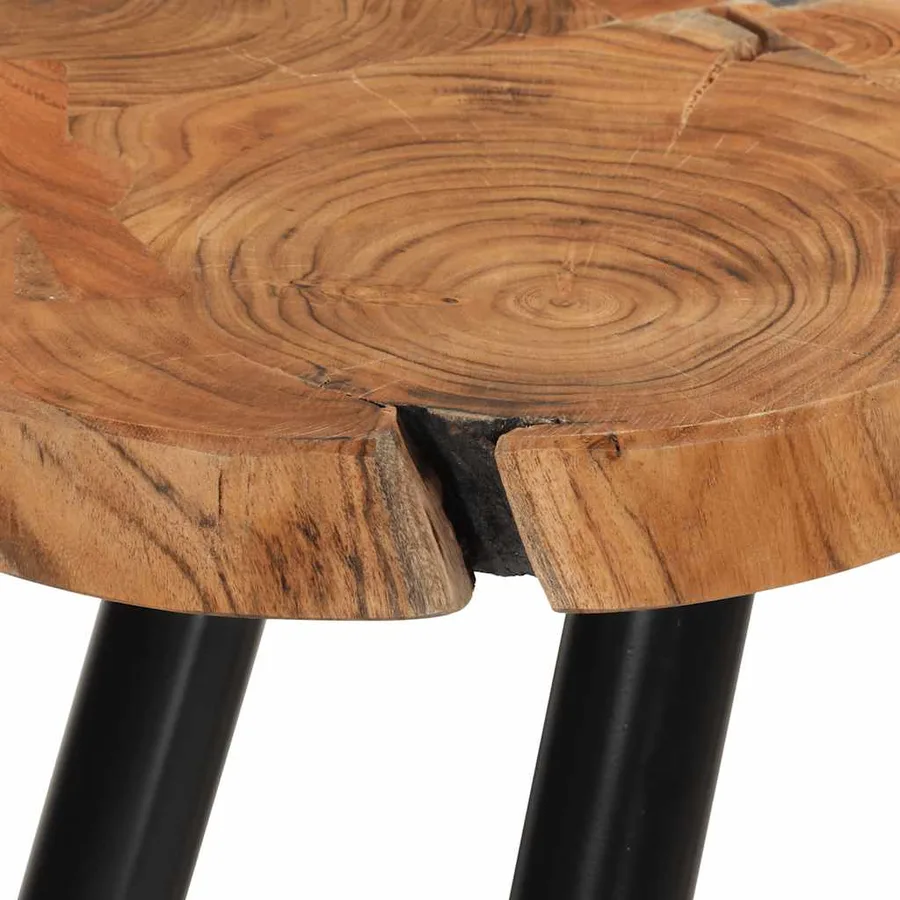 Table basse 35 cm 6 troncs Bois - 8