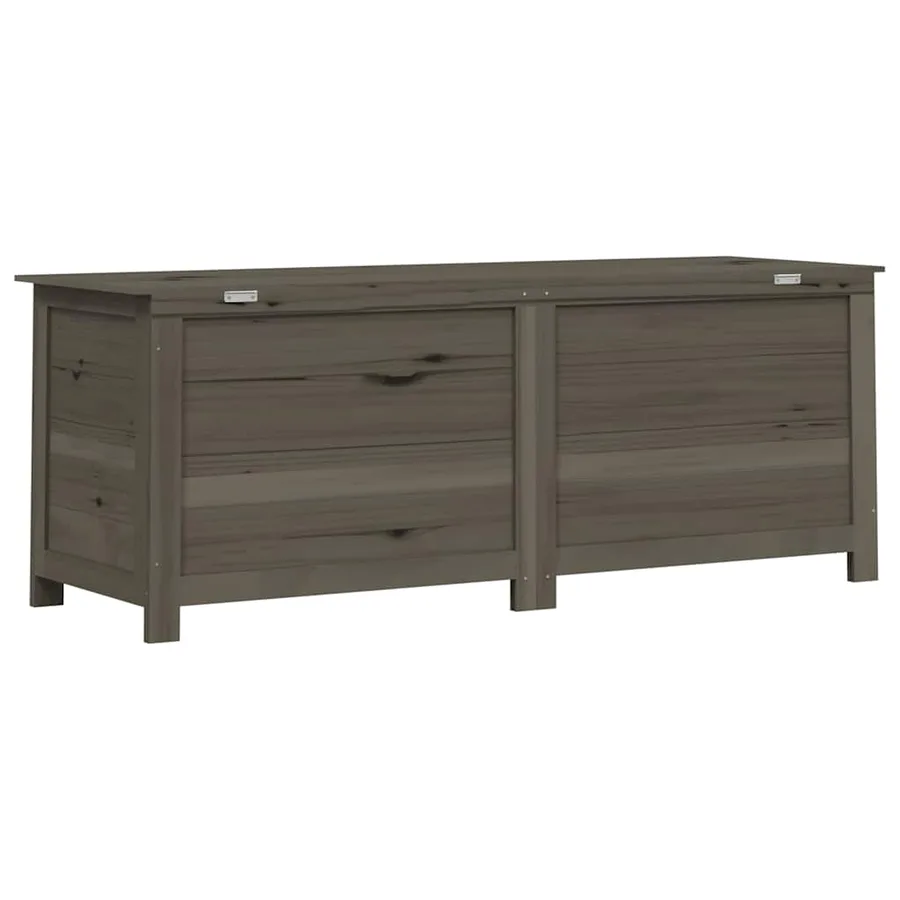 Boîte à coussins extérieur Anthracite 150x50x56 cm Sapin massif - 6
