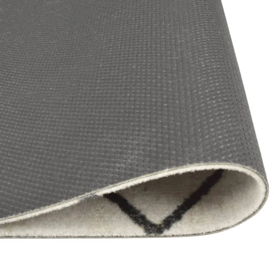 Tapis de cuisine lavable impression carrée 60x180 cm velours - 3