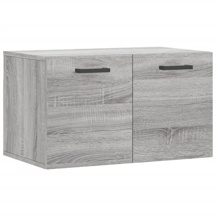 Armoire murale Sonoma gris 60x36,5x35 cm Bois d'ingénierie - 2