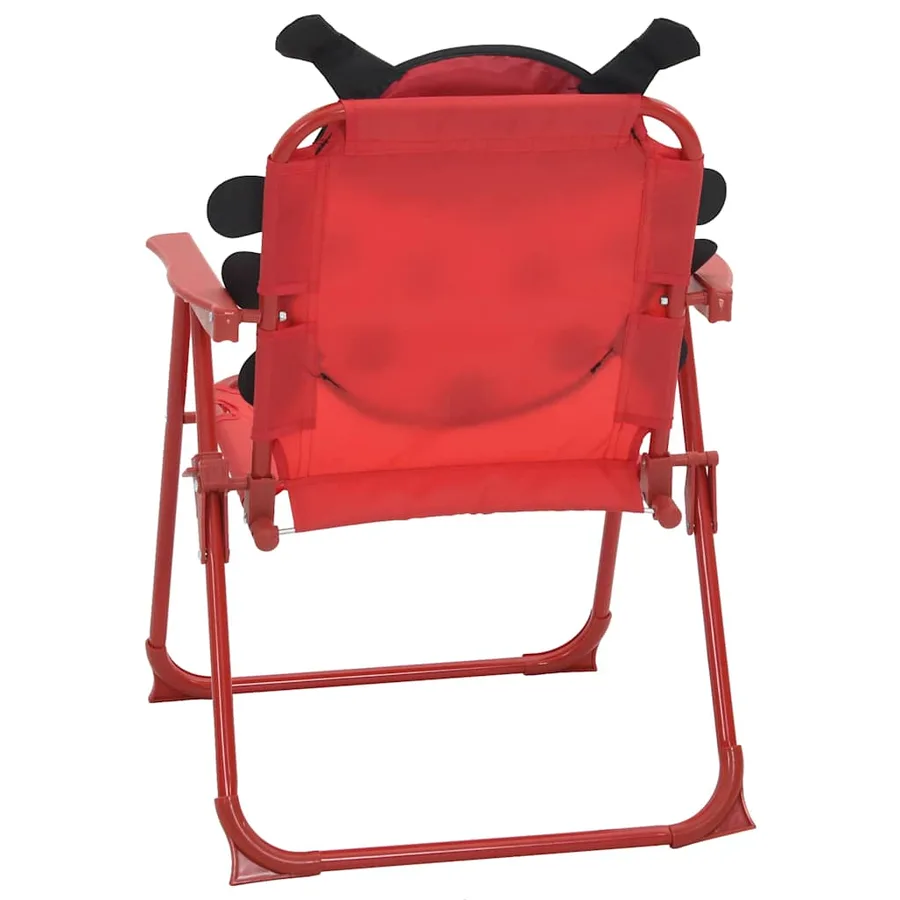 Jeu de bistro avec parasol pour enfants 3 pcs Rouge - 9
