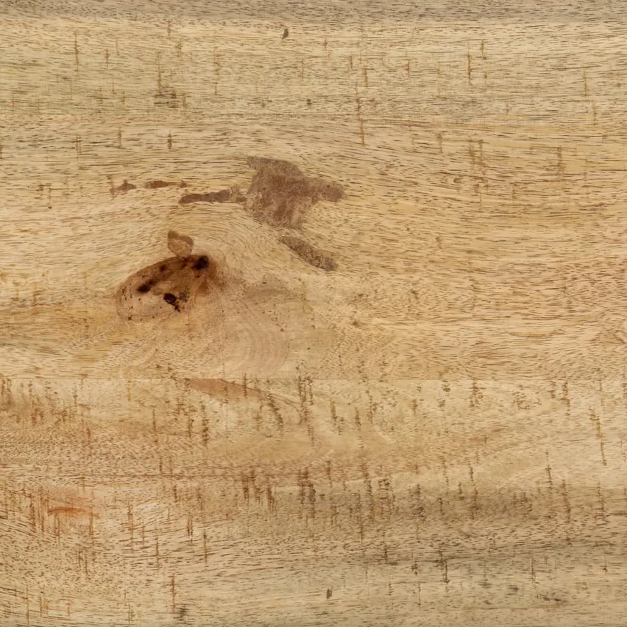 Table console 110x30x75 cm bois de manguier massif brut - 8
