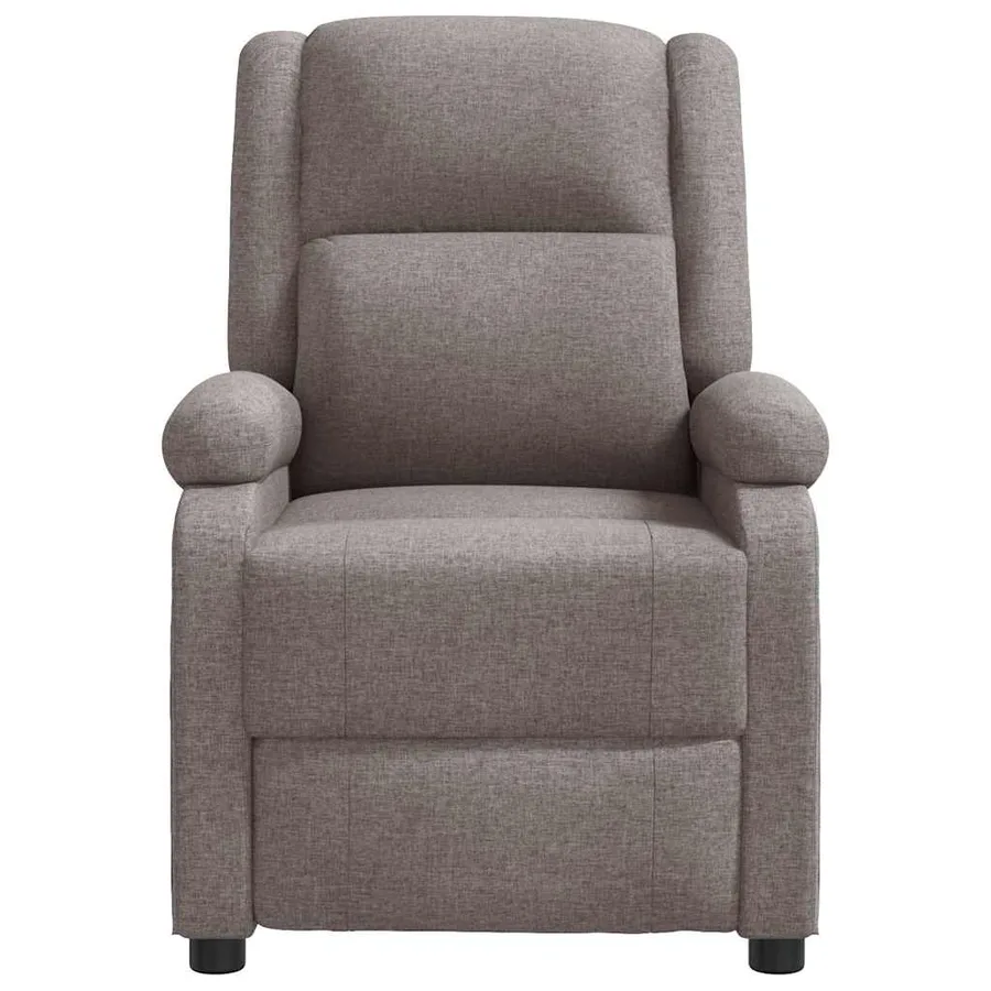 Fauteuil inclinable Taupe Tissu - 3