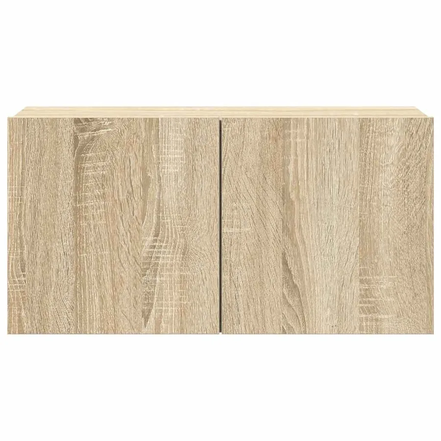 Ensemble de meubles TV 4 pcs Chêne sonoma Bois d'ingénierie - 10