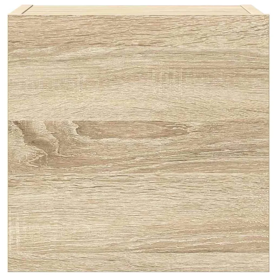 Ensemble de meubles TV 4 pcs Chêne sonoma Bois d'ingénierie - 8