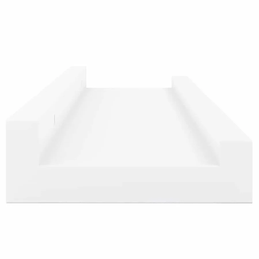 Étagères murales 4 pcs Blanc 40x9x3 cm - 6
