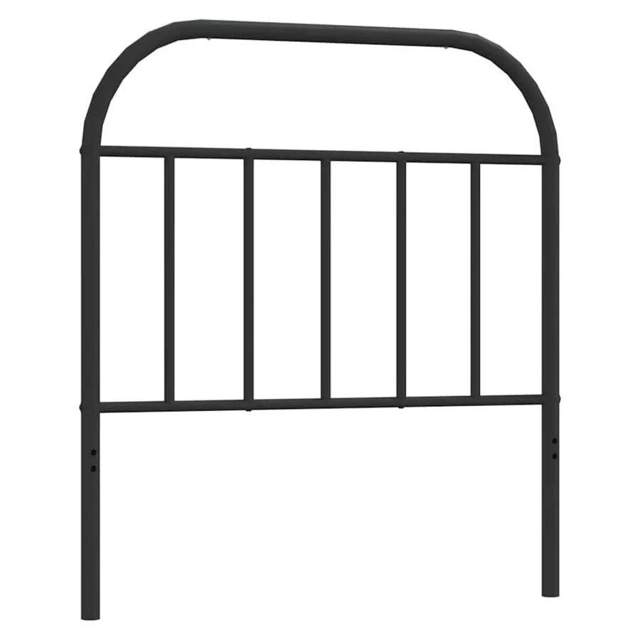 Tête de lit de remplacement métal noir 90 cm - 2