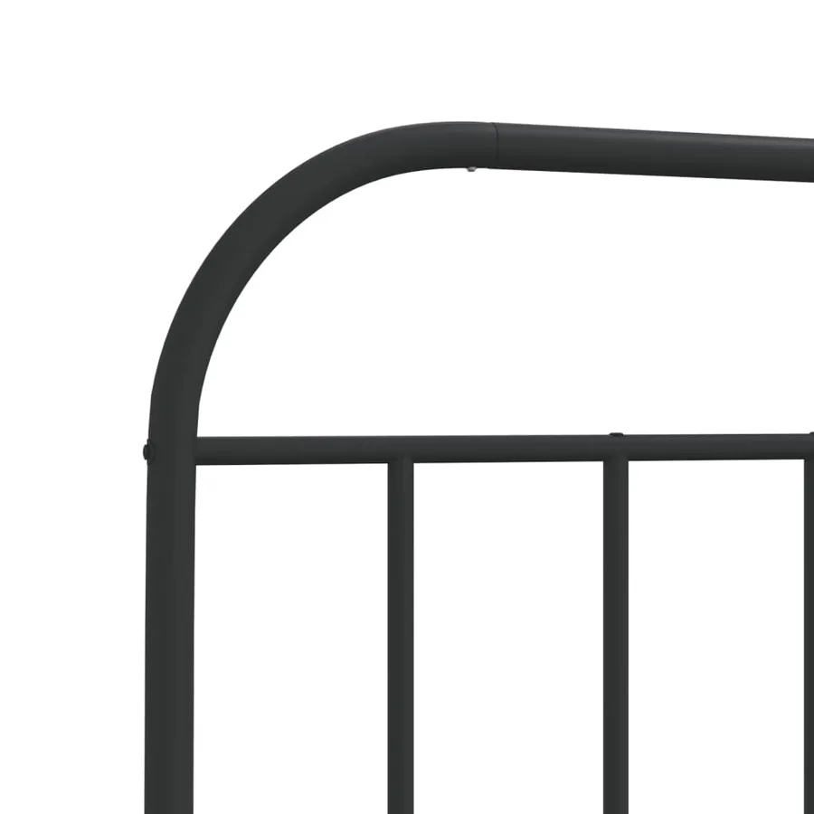 Tête de lit de remplacement métal noir 90 cm - 6