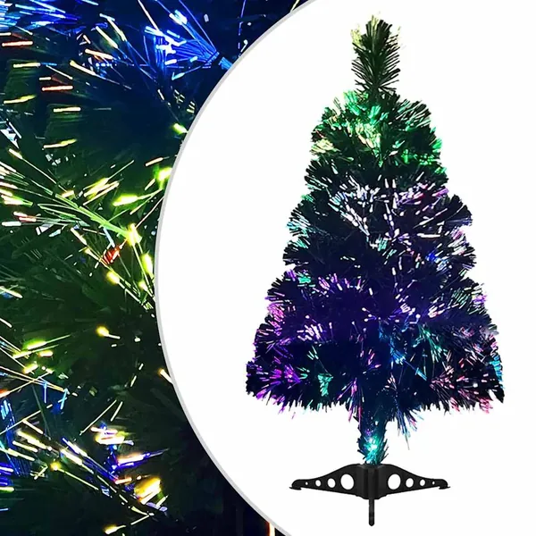 Arbre de Noël artificiel Fibre optique 64 cm Vert