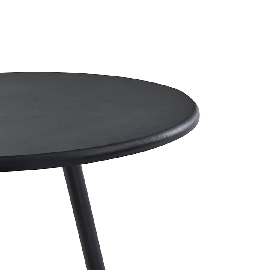 Ensemble de bar 3 pcs Tissu Noir - 4