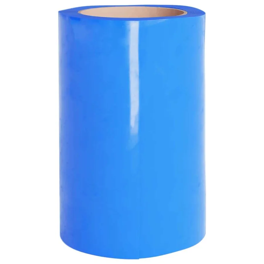 Rideau de porte bleu 300 mmx2,6 mm 10 m PVC - 5