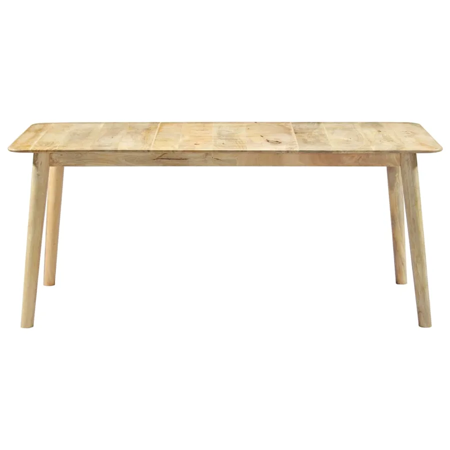 Table de salle à manger 180x90x76 cm Bois de manguier massif - 2