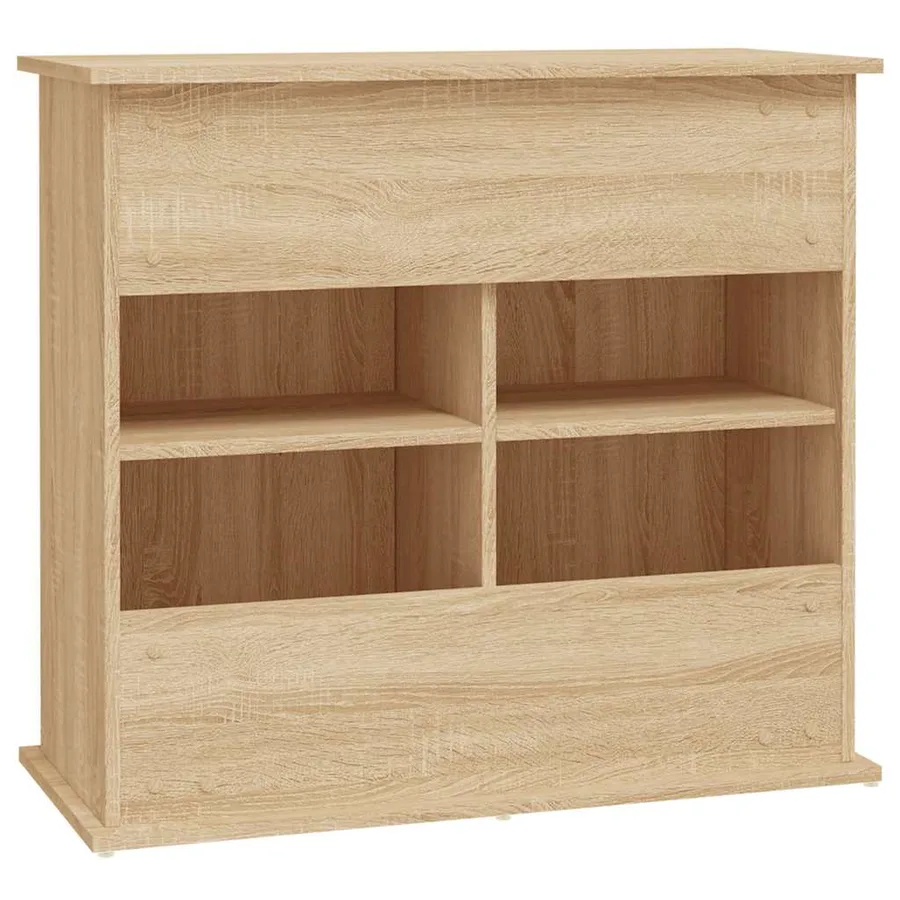 Support d'aquarium Chêne Sonoma 81x36x73 cm Bois d'ingénierie - 8