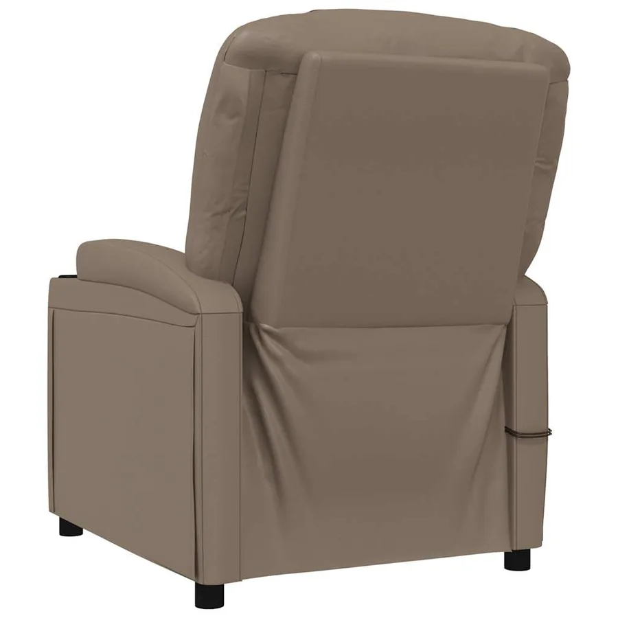 Fauteuil de massage électrique Cappuccino Similicuir - 6