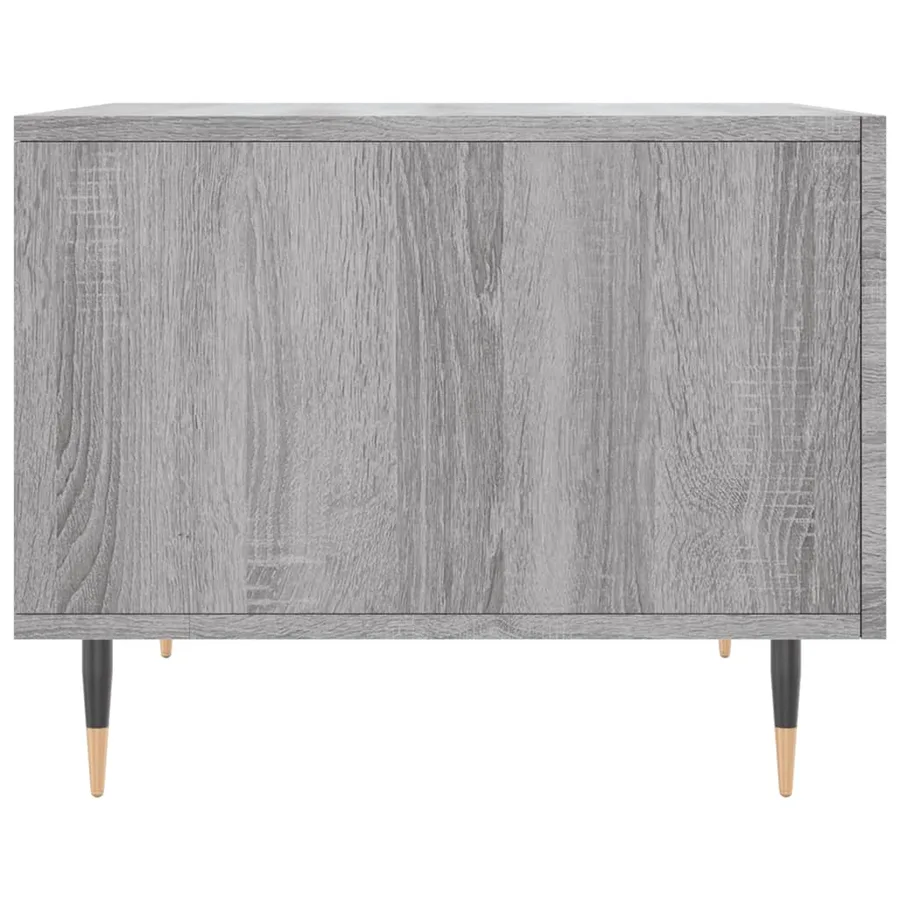 Tables basses 2 pcs sonoma gris 50x50x40 cm bois d'ingénierie - 8