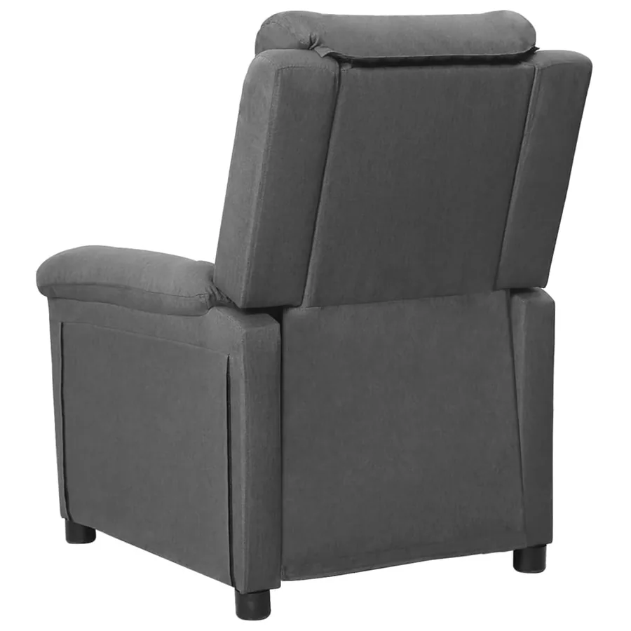 Fauteuil inclinable Gris clair Tissu - 5