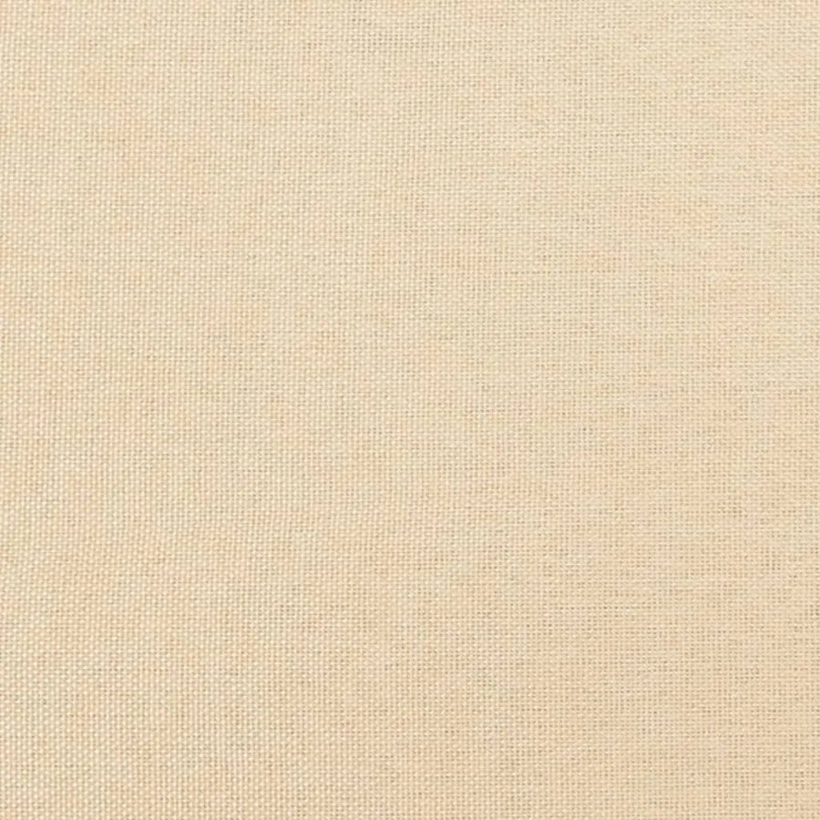 Banc Crème 70x35x41 cm Tissu - 6