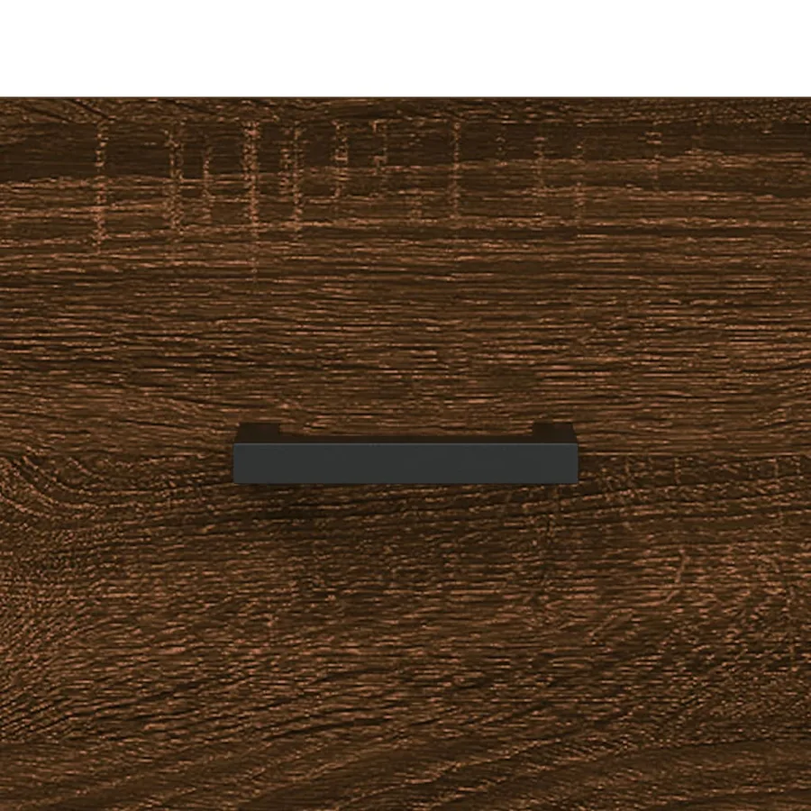 Table basse Chêne marron 50x50x40 cm Bois d'ingénierie - 9