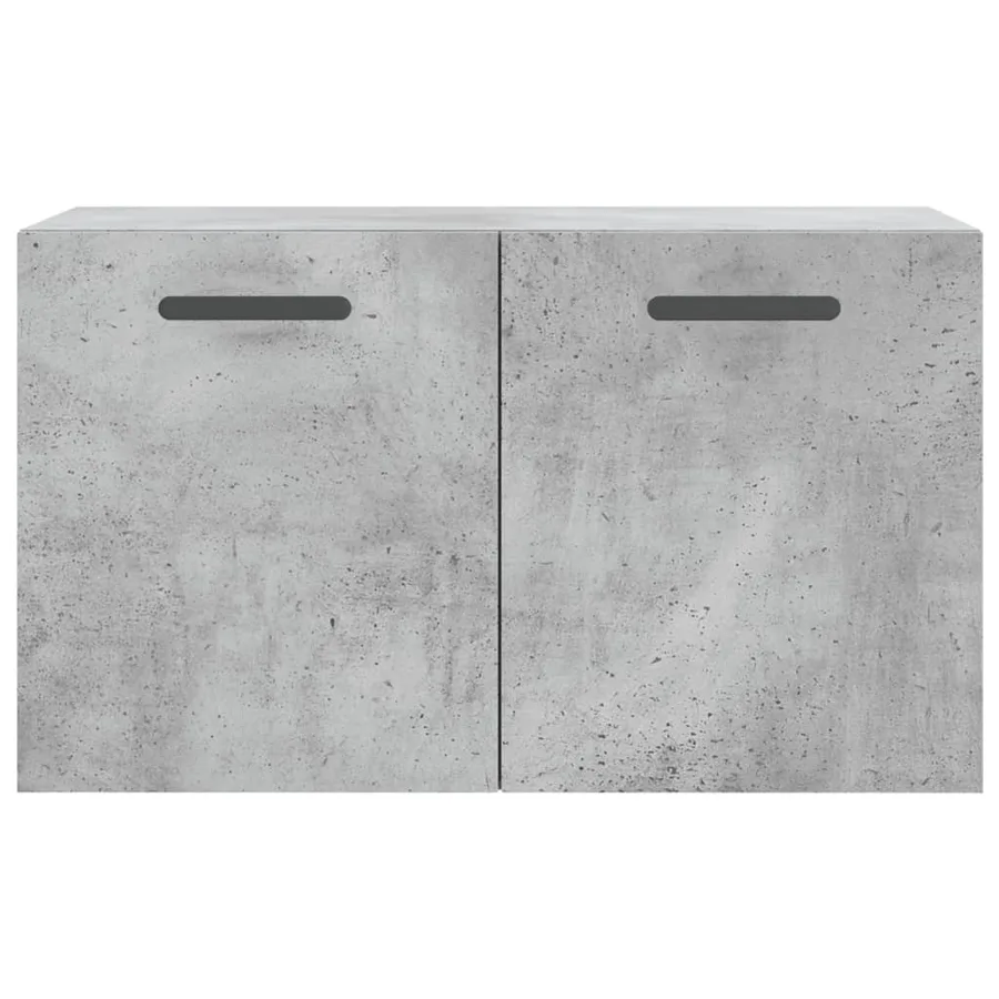Armoire murale Gris béton 60x36,5x35 cm Bois d'ingénierie - 5