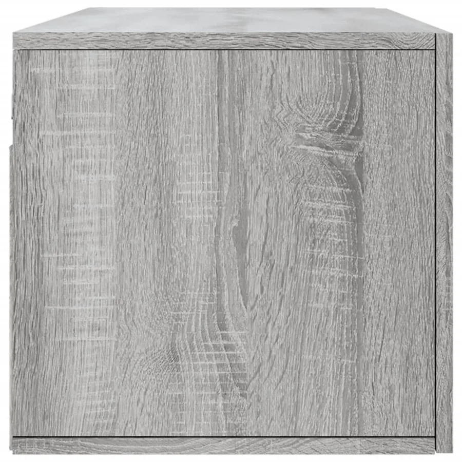 Armoire murale sonoma gris 100x36,5x35 cm bois d'ingénierie - 6