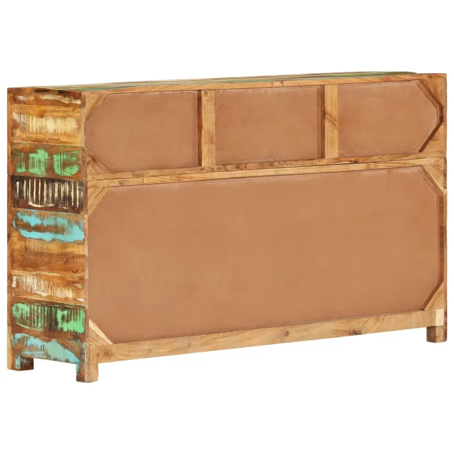 Buffet 110x30x65 cm Bois massif de récupération - 5