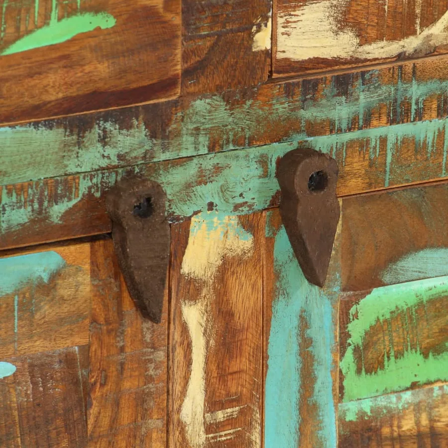 Buffet 110x30x65 cm Bois massif de récupération - 7